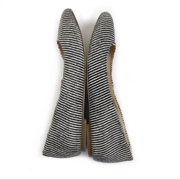 These Dr. Scholl's women's calf hair striped flats - Picture 8 of 8